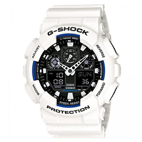 Relógio Casio Ana-Digi Masculino G-Shock - GA-100B-7ADR Menor preço em Relógio Casio Ana-Digi Masculino G-Shock - GA-100B-7ADR