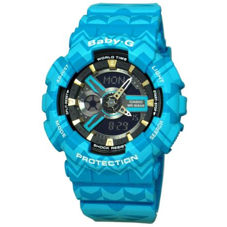 Relógio Casio Baby-g Anadigi Feminino Ba-110tp-2adr Menor preço em Relógio Casio Baby-g Anadigi Feminino Ba-110tp-2adr