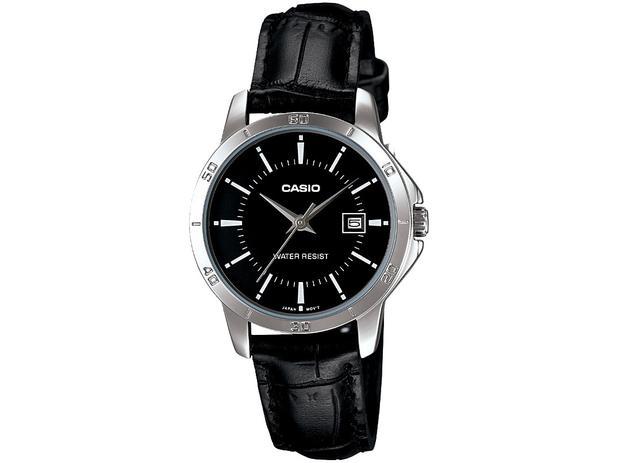 Relógio Casio Collection Feminino Ltp-v004l-1audf Menor preço em Relógio Casio Collection Feminino Ltp-v004l-1audf