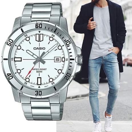 Relógio CASIO Collection MTP-VD01D-7EVUDF Menor preço em Relógio CASIO Collection MTP-VD01D-7EVUDF