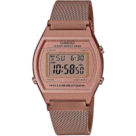 relogio feminino casio rose