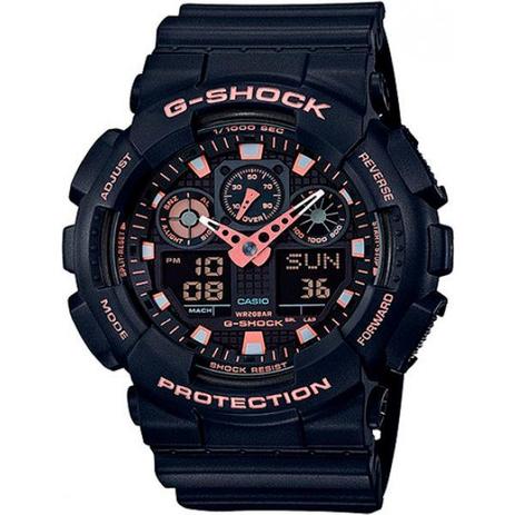 Relógio Casio G-Shock GA-100GBX-1A4DR Resistente a choques Menor preço em Relógio Casio G-Shock GA-100GBX-1A4DR Resistente a choques