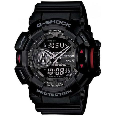 Relógio Casio G-Shock GA-400-1BDR Rotary Switch Resistente a choques Menor preço em Relógio Casio G-Shock GA-400-1BDR Rotary Switch Resistente a choques