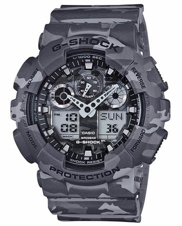 Relógio Casio G-Shock Masculino GA-100CM-8ADR Menor preço em Relógio Casio G-Shock Masculino GA-100CM-8ADR