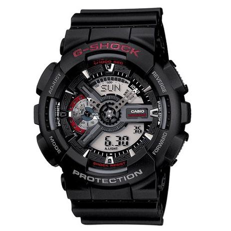 Relógio Casio G-Shock Masculino Preto Anadigi GA-110-1ADR Menor preço em Relógio Casio G-Shock Masculino Preto Anadigi GA-110-1ADR