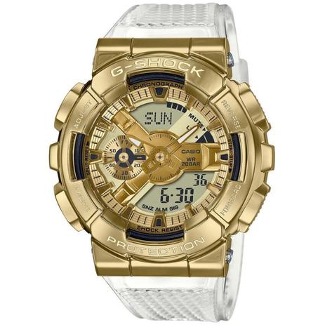 relogio gshock transparente
