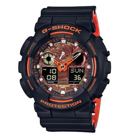 Relógio Casio Ga100Br1adr 5 alarmes 100 metros Menor preço em Relógio Casio Ga100Br1adr 5 alarmes 100 metros
