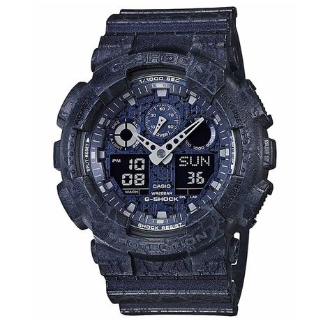 Relógio Casio Masculino G-Shock Anadigi GA100CG2ADR Menor preço em Relógio Casio Masculino G-Shock Anadigi GA100CG2ADR