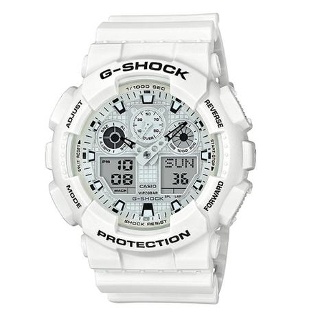 Relógio Casio Masculino GA-100MW-7ADR Menor preço em Relógio Casio Masculino GA-100MW-7ADR