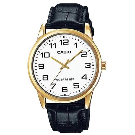 Relógio Casio Masculino MTP-V001GL-7BUDF Menor preço em Relógio Casio Masculino MTP-V001GL-7BUDF