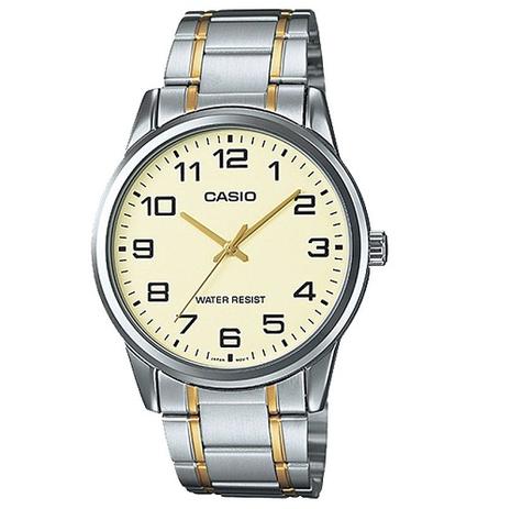 Relógio Casio Masculino MTP-V001SG-9BUDF Menor preço em Relógio Casio Masculino MTP-V001SG-9BUDF
