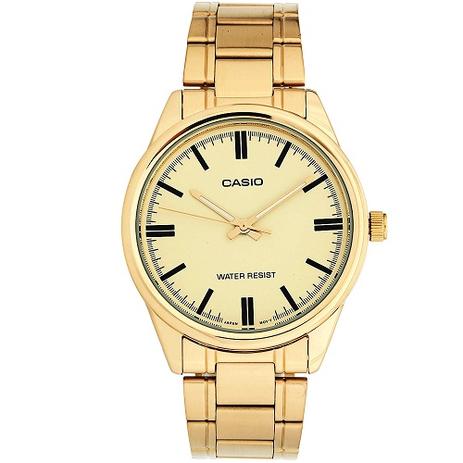 Relógio Casio Masculino MTP-V005G-9AUDF Menor preço em Relógio Casio Masculino MTP-V005G-9AUDF