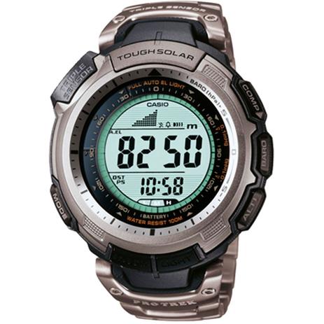 Relógio Casio Triple Sensor - Pro Trek - PRG-110T-7VDR Menor preço em Relógio Casio Triple Sensor - Pro Trek - PRG-110T-7VDR