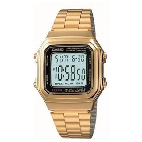 Relógio Casio Vintage Digital Unissex A178WGA-1ADF Menor preço em Relógio Casio Vintage Digital Unissex A178WGA-1ADF