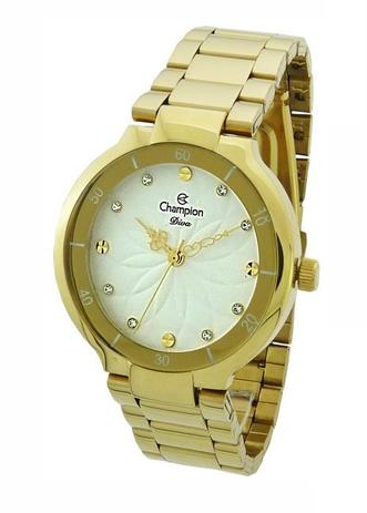 Relógio Champion Diva Feminino Dourado CN25234H Menor preço em Relógio Champion Diva Feminino Dourado CN25234H