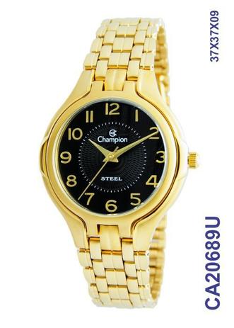 Relógio Champion Feminino CA20689U Pequeno Aço Dourado Menor preço em Relógio Champion Feminino CA20689U Pequeno Aço Dourado