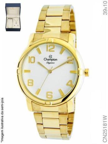 Relógio Champion Feminino + Conjunto Semi Joia Cn25181w Menor preço em Relógio Champion Feminino + Conjunto Semi Joia Cn25181w