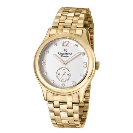 Relogio Champion Feminino Dourado CH38226N Menor preço em Relogio Champion Feminino Dourado CH38226N