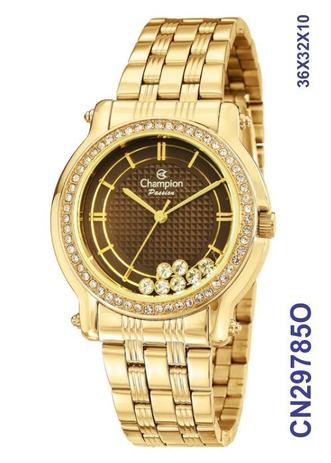 Relógio Champion Feminino Dourado Cn29785o Menor preço em Relógio Champion Feminino Dourado Cn29785o