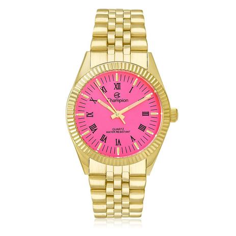 Relógio Champion Feminino Passion Dourado CH24777L Menor preço em Relógio Champion Feminino Passion Dourado CH24777L