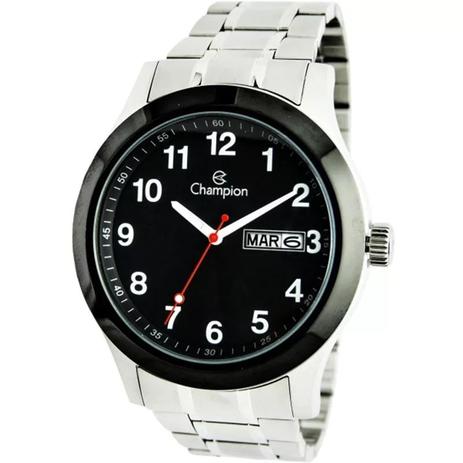 Relógio Champion Masculino Aço Prata Ca30936p Menor preço em Relógio Champion Masculino Aço Prata Ca30936p