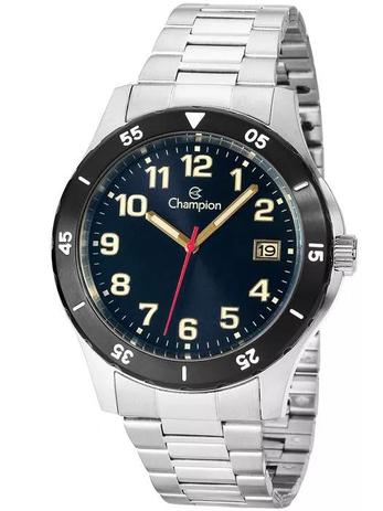 Relógio Champion Masculino Ca31355f Casual Prateado Menor preço em Relógio Champion Masculino Ca31355f Casual Prateado