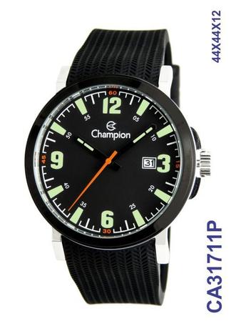 Relógio Champion Masculino CA31711P Esportivo Preto Menor preço em Relógio Champion Masculino CA31711P Esportivo Preto