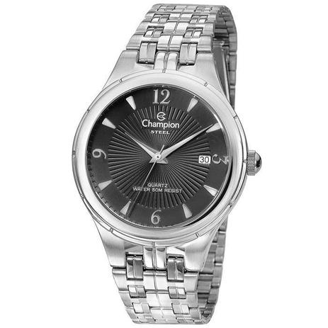 Relógio Champion Masculino Ref: Ca21384t Social Prateado Menor preço em Relógio Champion Masculino Ref: Ca21384t Social Prateado
