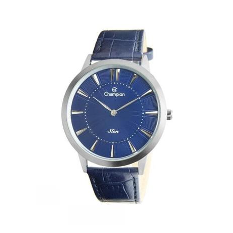 Relógio Champion Masculino Ref: Ca21740a Slim Prateado Menor preço em Relógio Champion Masculino Ref: Ca21740a Slim Prateado