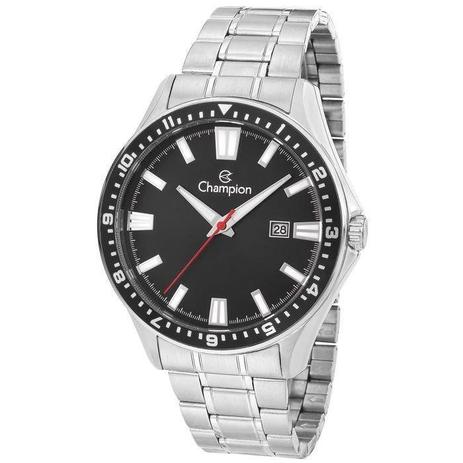 Relógio Champion Masculino Ref: Ca31613t Casual Prateado Menor preço em Relógio Champion Masculino Ref: Ca31613t Casual Prateado