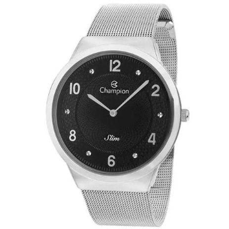 Relógio Champion Masculino Slim Prata Ca21786t Menor preço em Relógio Champion Masculino Slim Prata Ca21786t