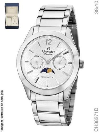 Relogio Champion Prata Feminino Ch38271d C/ Semi Joia Origin Menor preço em Relogio Champion Prata Feminino Ch38271d C/ Semi Joia Origin
