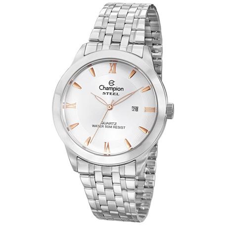 Relogio champion unissex prata ca21599q Menor preço em Relogio champion unissex prata ca21599q