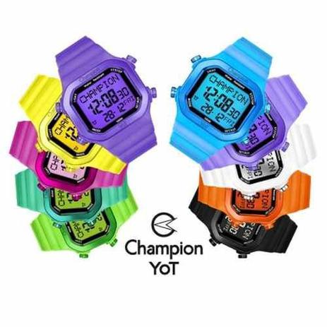 Relógio Champion Yot Unissex Troca Pulseira Vermelho Transparente Cp40180x-81996 Menor preço em Relógio Champion Yot Unissex Troca Pulseira Vermelho Transparente Cp40180x-81996