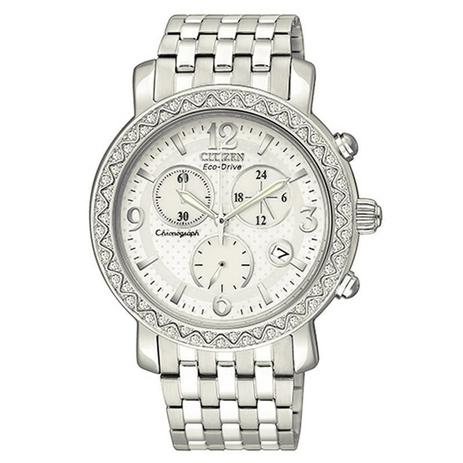 Relógio Citizen Feminino Chronograph - TZ28039K - Magnum Menor preço em Relógio Citizen Feminino Chronograph - TZ28039K - Magnum