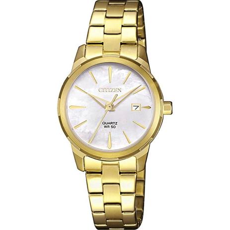 Relógio Citizen Feminino Ref: Tz28495h Social Dourado Menor preço em Relógio Citizen Feminino Ref: Tz28495h Social Dourado