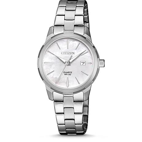 Relógio Citizen Feminino Ref: Tz28495q Social Prateado Menor preço em Relógio Citizen Feminino Ref: Tz28495q Social Prateado