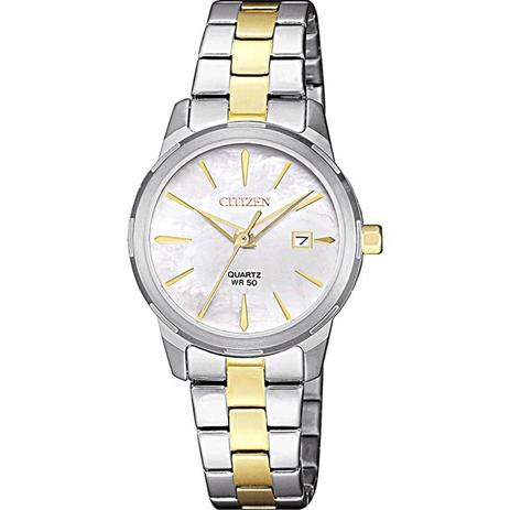 Relógio Citizen Feminino Ref: Tz28495s Social Bicolor Menor preço em Relógio Citizen Feminino Ref: Tz28495s Social Bicolor
