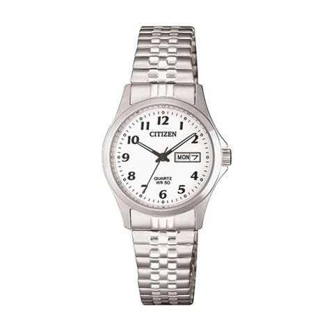 Relógio Citizen Feminino Ref: Tz28520q Social Prateado Menor preço em Relógio Citizen Feminino Ref: Tz28520q Social Prateado