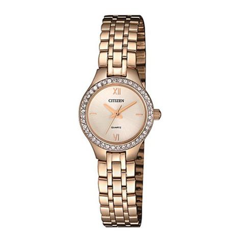 Relógio Citizen Feminino Ref: Tz28539o Social Mini Rosé Menor preço em Relógio Citizen Feminino Ref: Tz28539o Social Mini Rosé