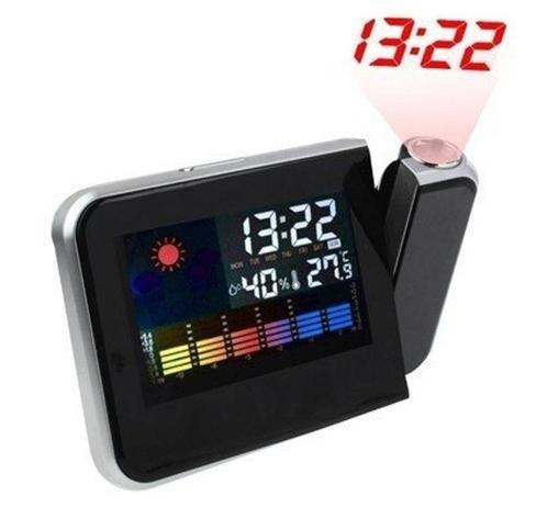 Relogio Com Projetor De Hora Despertador E Medidor De Temperatura Led (Ds-8190) - Zgp Menor preço em Relogio Com Projetor De Hora Despertador E Medidor De Temperatura Led (Ds-8190) - Zgp
