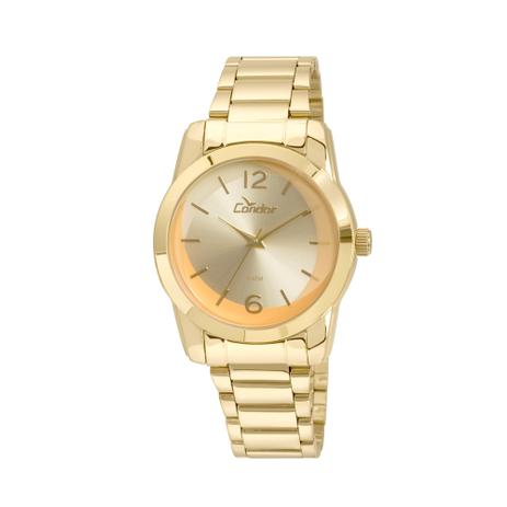 Relógio Condor Analógico Bracelete CO2035KUC4L - Dourado Menor preço em Relógio Condor Analógico Bracelete CO2035KUC4L - Dourado