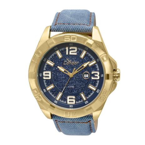 Relógio Condor Esportivo Dourado - Co2115va/4a Menor preço em Relógio Condor Esportivo Dourado - Co2115va/4a