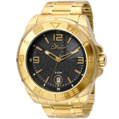 Relógio Condor Esportivo Dourado - Co2415an/4p Menor preço em Relógio Condor Esportivo Dourado - Co2415an/4p