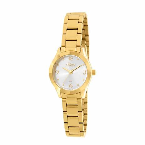 Relógio Condor Feminino Mini CO2035KOZ/4K - Dourado Menor preço em Relógio Condor Feminino Mini CO2035KOZ/4K - Dourado