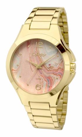 Relógio Condor Feminino Ref: Co2035kof/4l - Areia Colorida Menor preço em Relógio Condor Feminino Ref: Co2035kof/4l - Areia Colorida