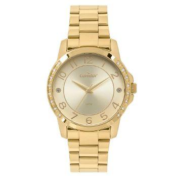 Relógio Condor Feminino Ref: Co2035kom/4d Dourado Menor preço em Relógio Condor Feminino Ref: Co2035kom/4d Dourado
