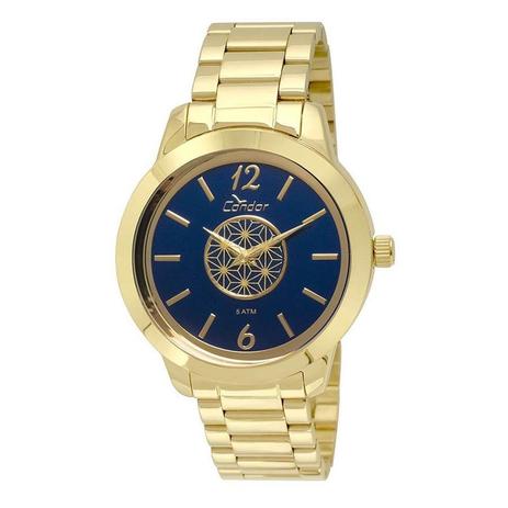 Relógio Condor Feminino Ref: Co2035kst/4a Mandala Dourado Menor preço em Relógio Condor Feminino Ref: Co2035kst/4a Mandala Dourado