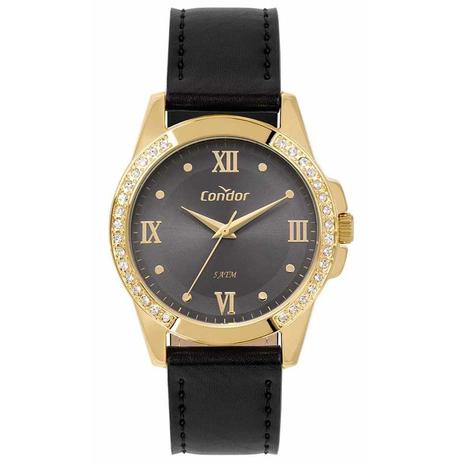 Relógio Condor Feminino Ref: Co2035msv/2c Casual Dourado Menor preço em Relógio Condor Feminino Ref: Co2035msv/2c Casual Dourado