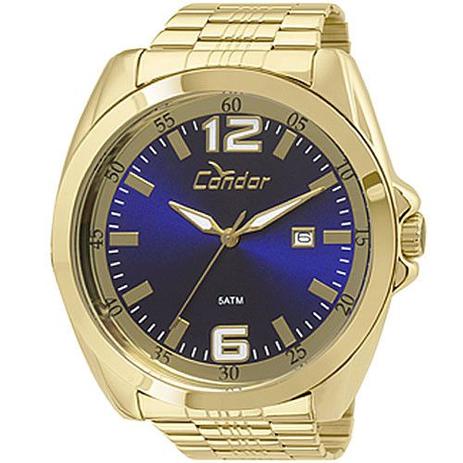 Relógio Condor Masculino Casual Co2115vq/4a - Dourado Menor preço em Relógio Condor Masculino Casual Co2115vq/4a - Dourado